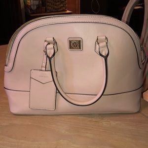 Anne Klein Purse Tiffany Blush Pink